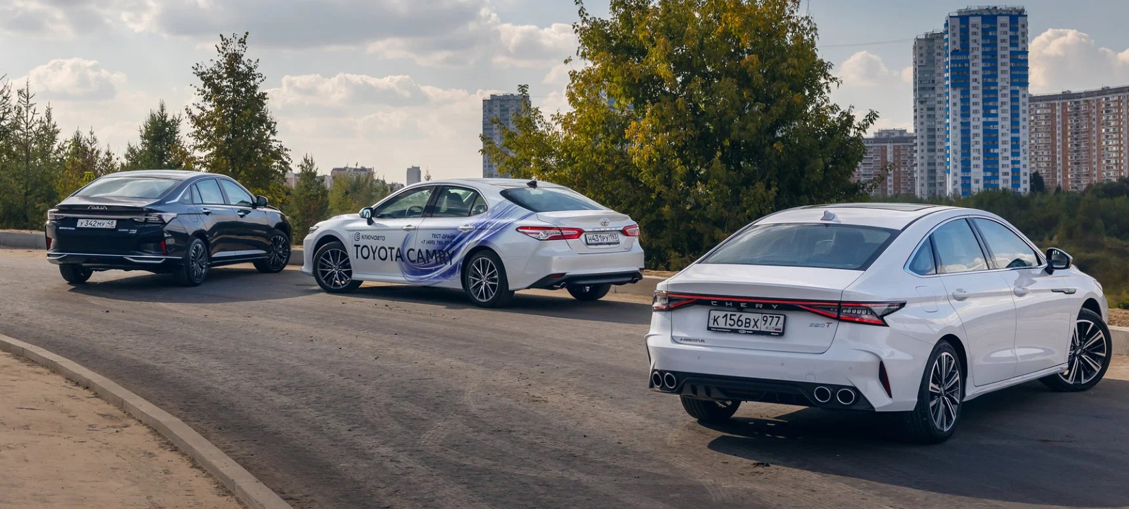 Лидер Авто Кострома — Toyota Camry против «китайцев»: сравнительный тест  трёх бизнес-седанов